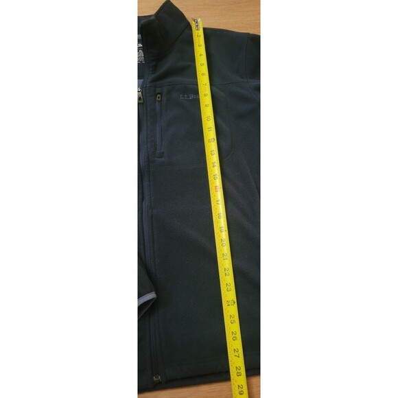 LL Bean Polartec Jacket Full Zip Size XL Mens Blue Fleece Item OGCF7 - Picture 9 of 13